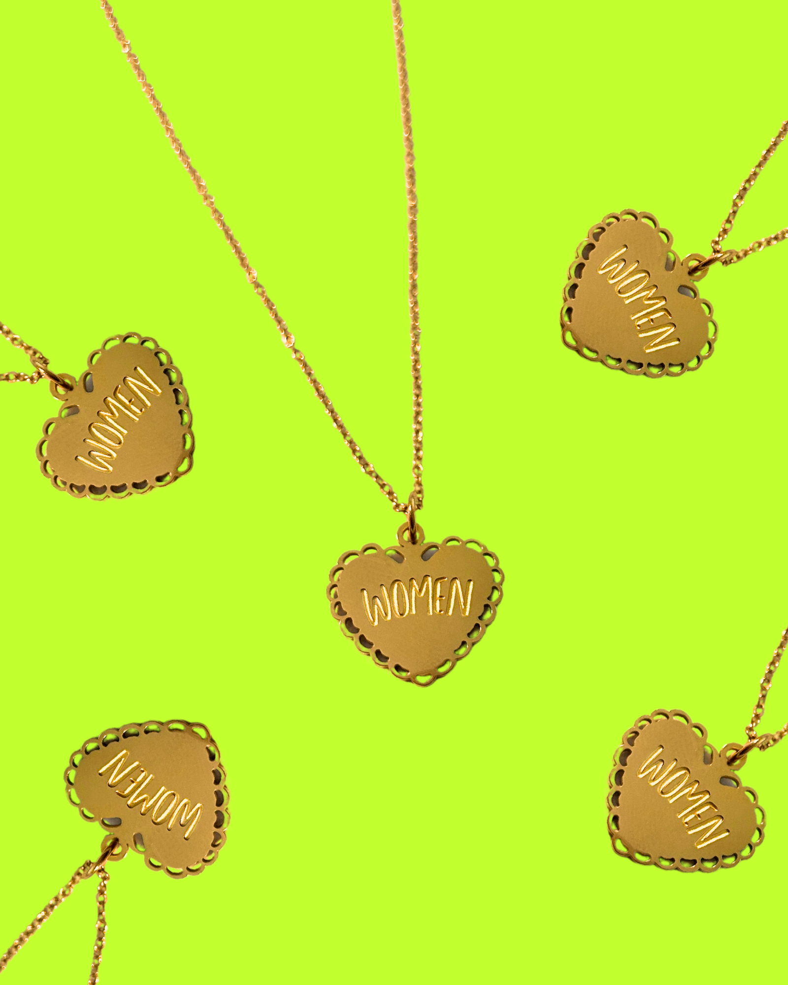 I Heart Women Necklace