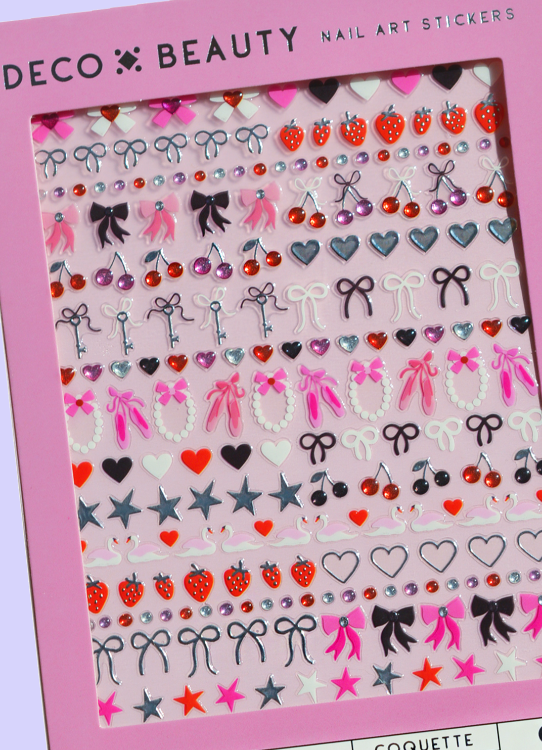 Nail Art Stickers - Coquette