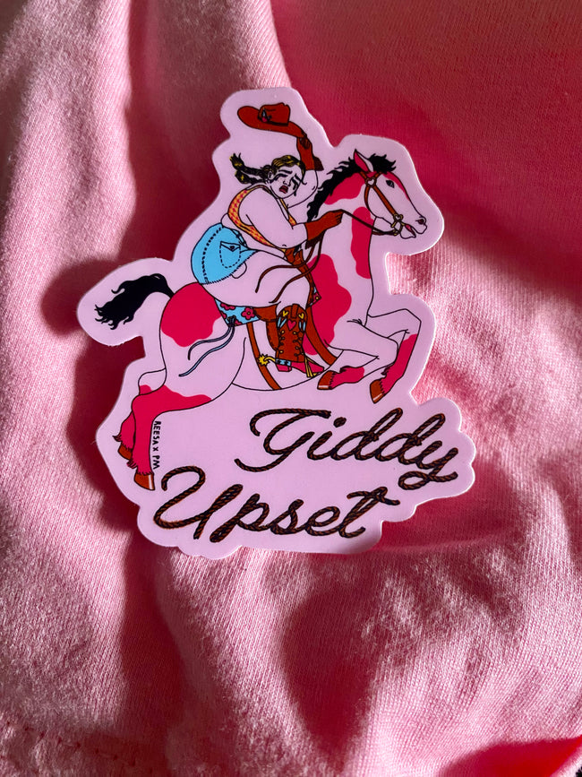 Giddy Upset Sticker