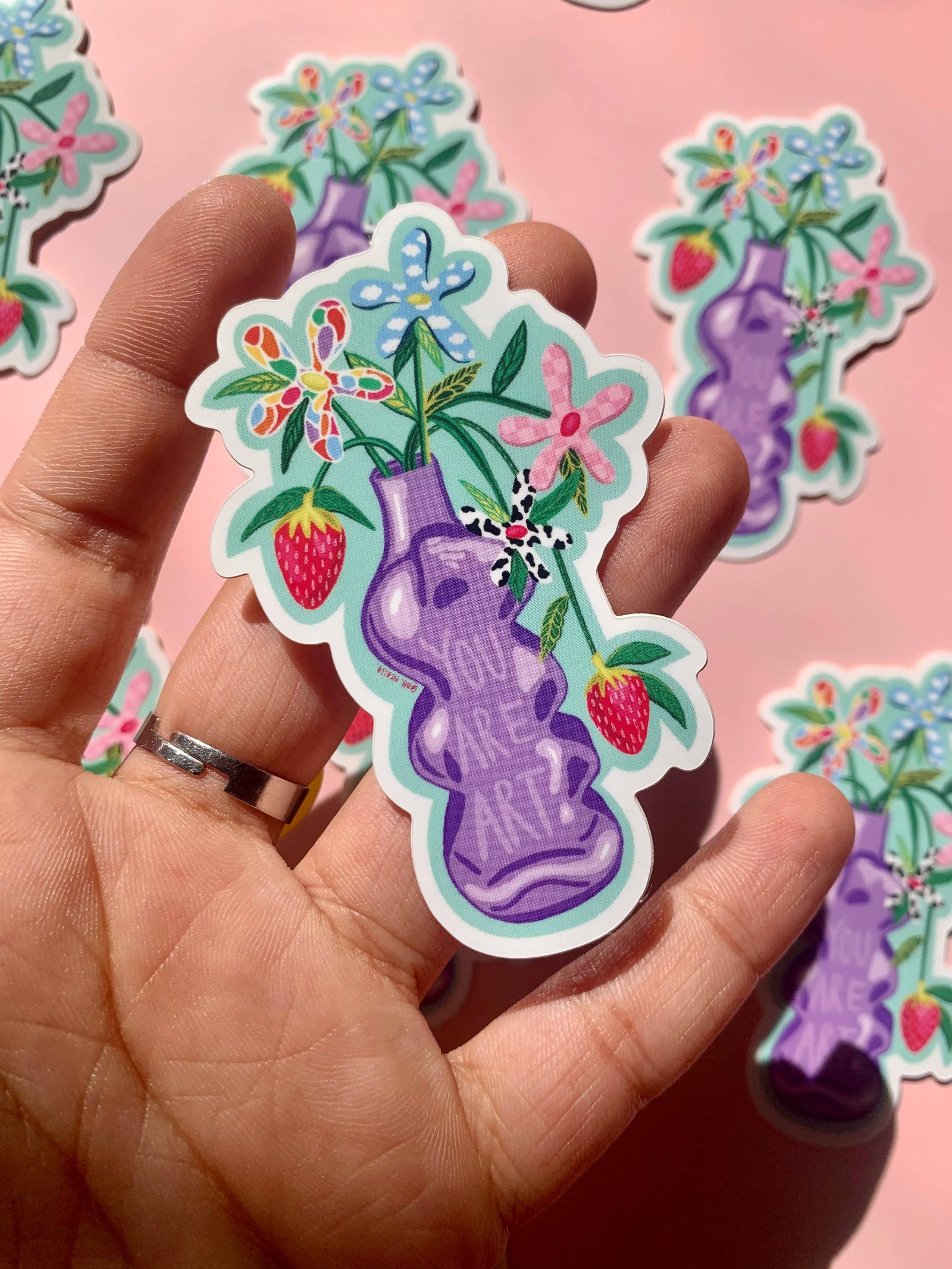 ‘You are Art’  Sticker