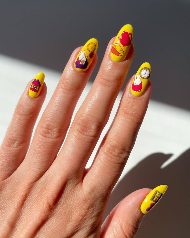 Nail Art Stickers - MIFFY AT HOME
