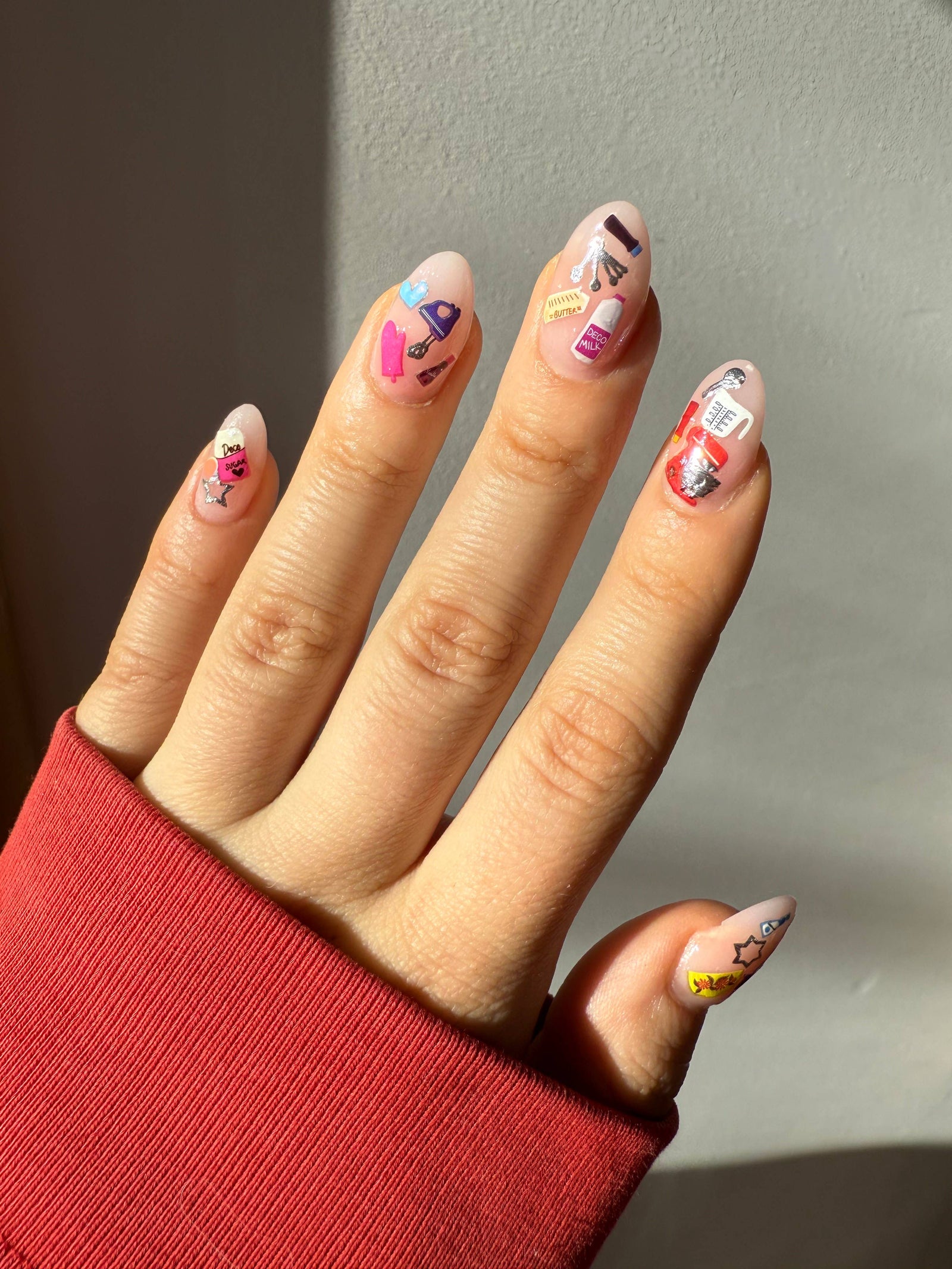 Nail Art Stickers - From Scratch