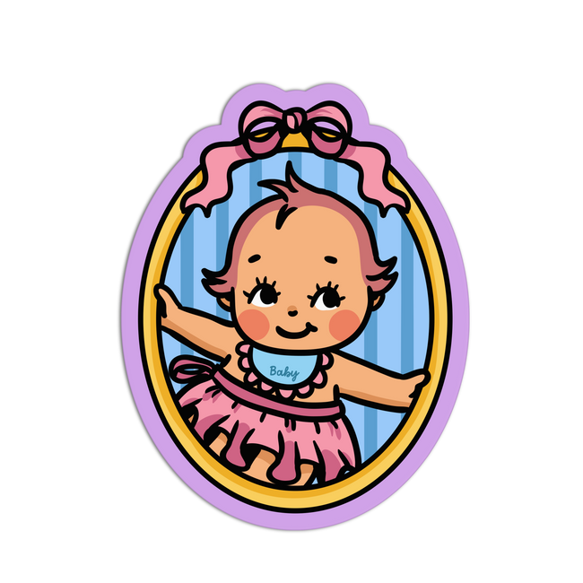 Kewpie Babies Vinyl Waterproof Sticker