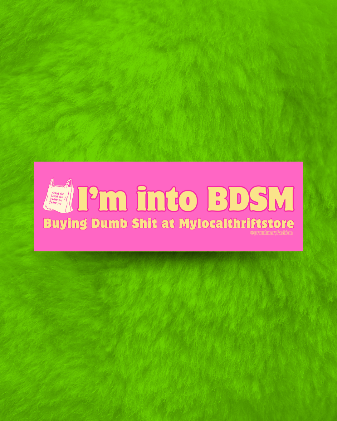 BDSM Bumper Sticker