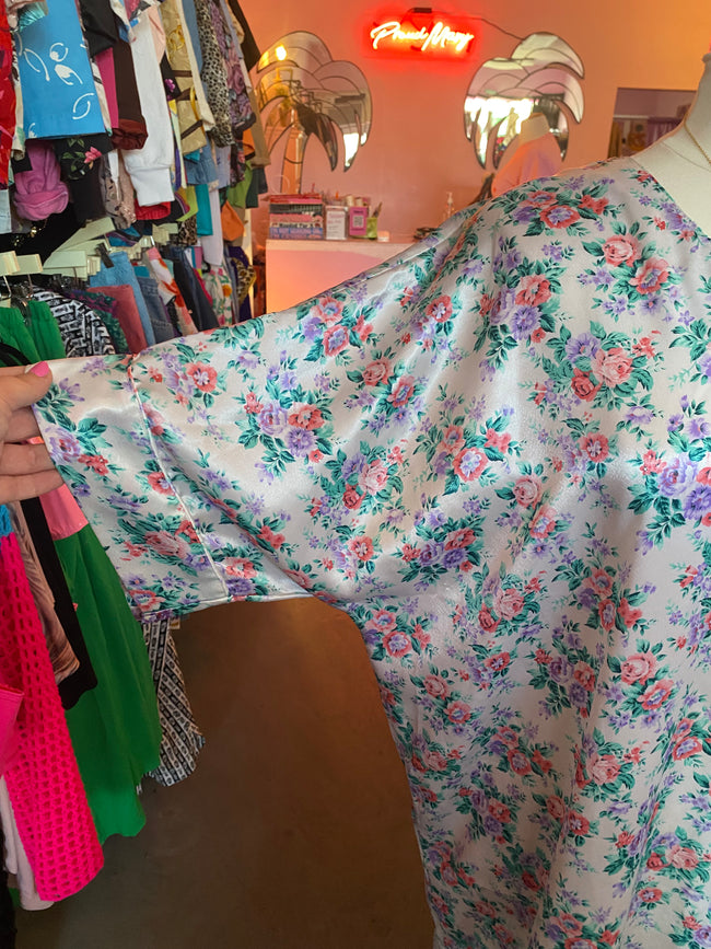 90's Vintage Nordstrom Caftan Nightie - Fits up to 1X/2X