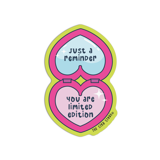 Compact Textured Sticker