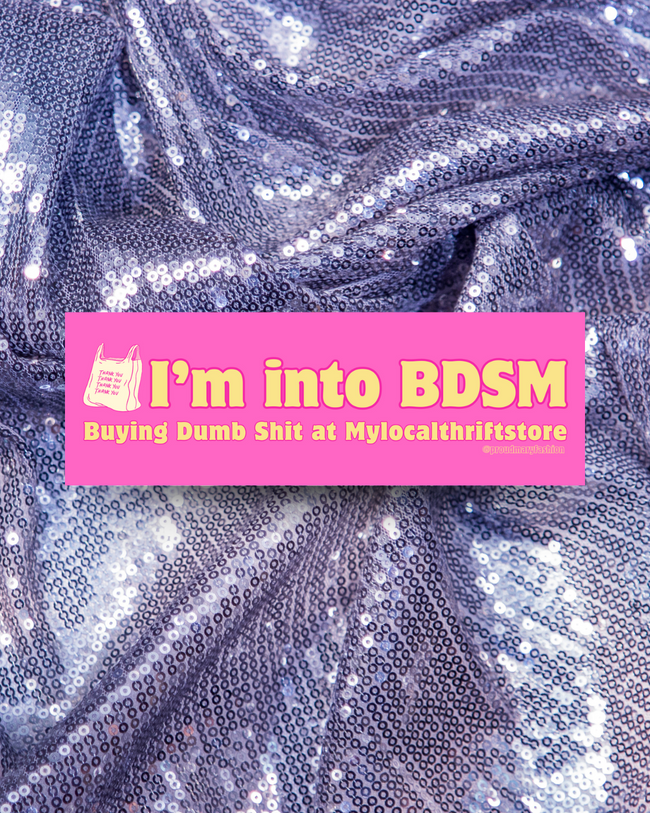 BDSM Bumper Sticker