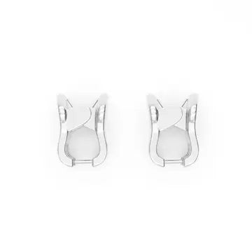 Mini Claw Clip Hoop Earrings - Available in Gold or Stainless Steel