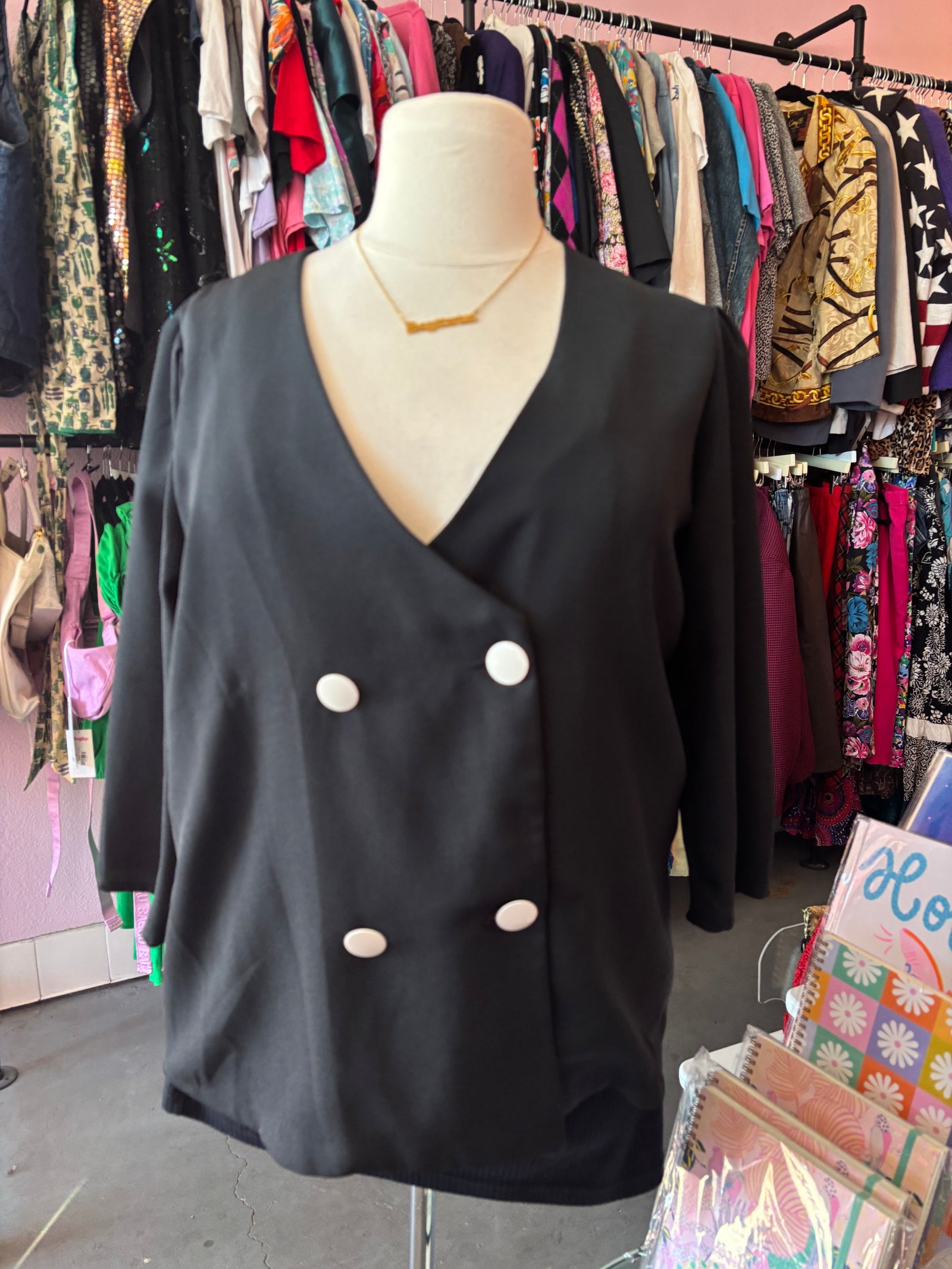 Vintage 80’s Two Tone Blazer - Size 20/22 2X/3X