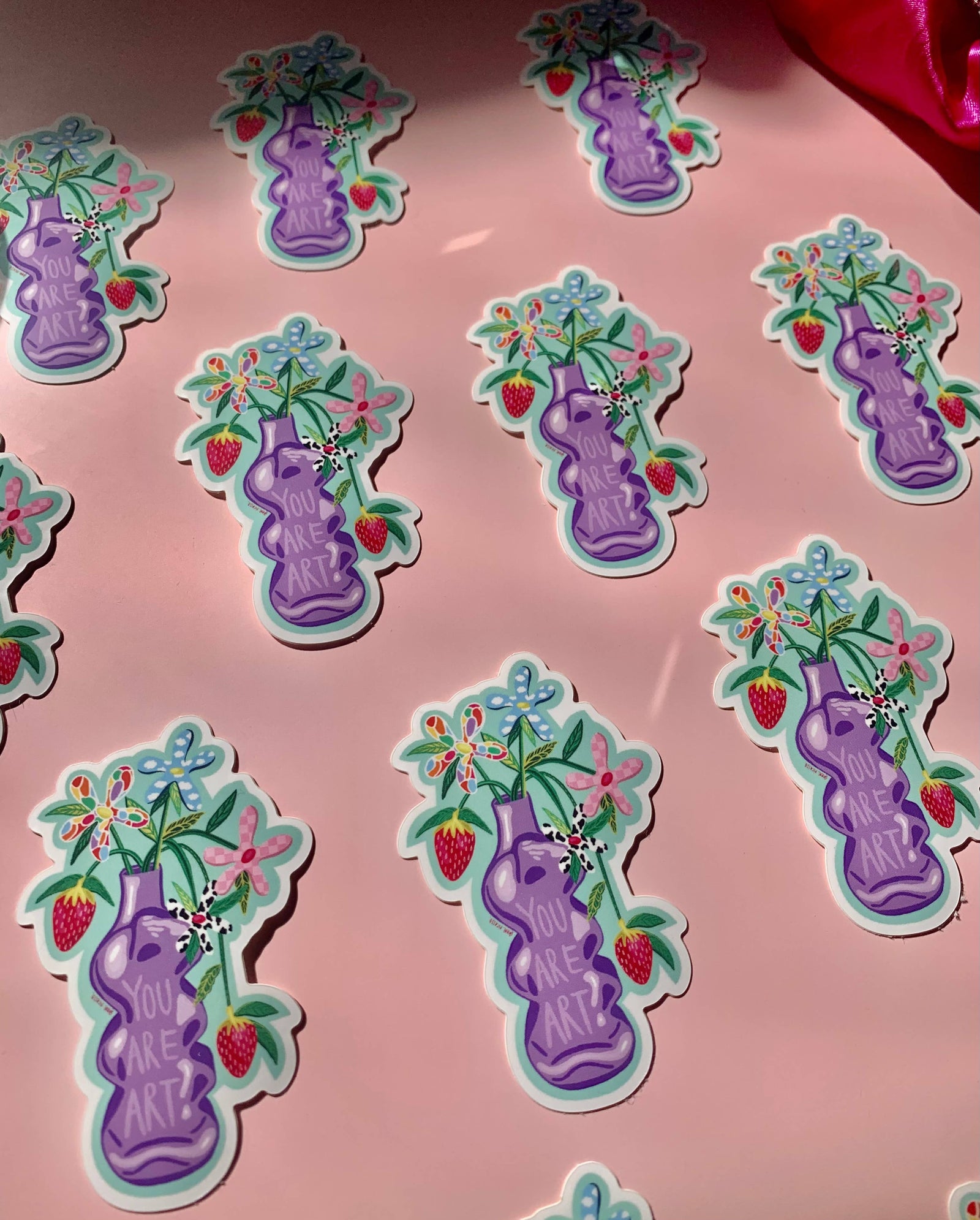 ‘You are Art’  Sticker