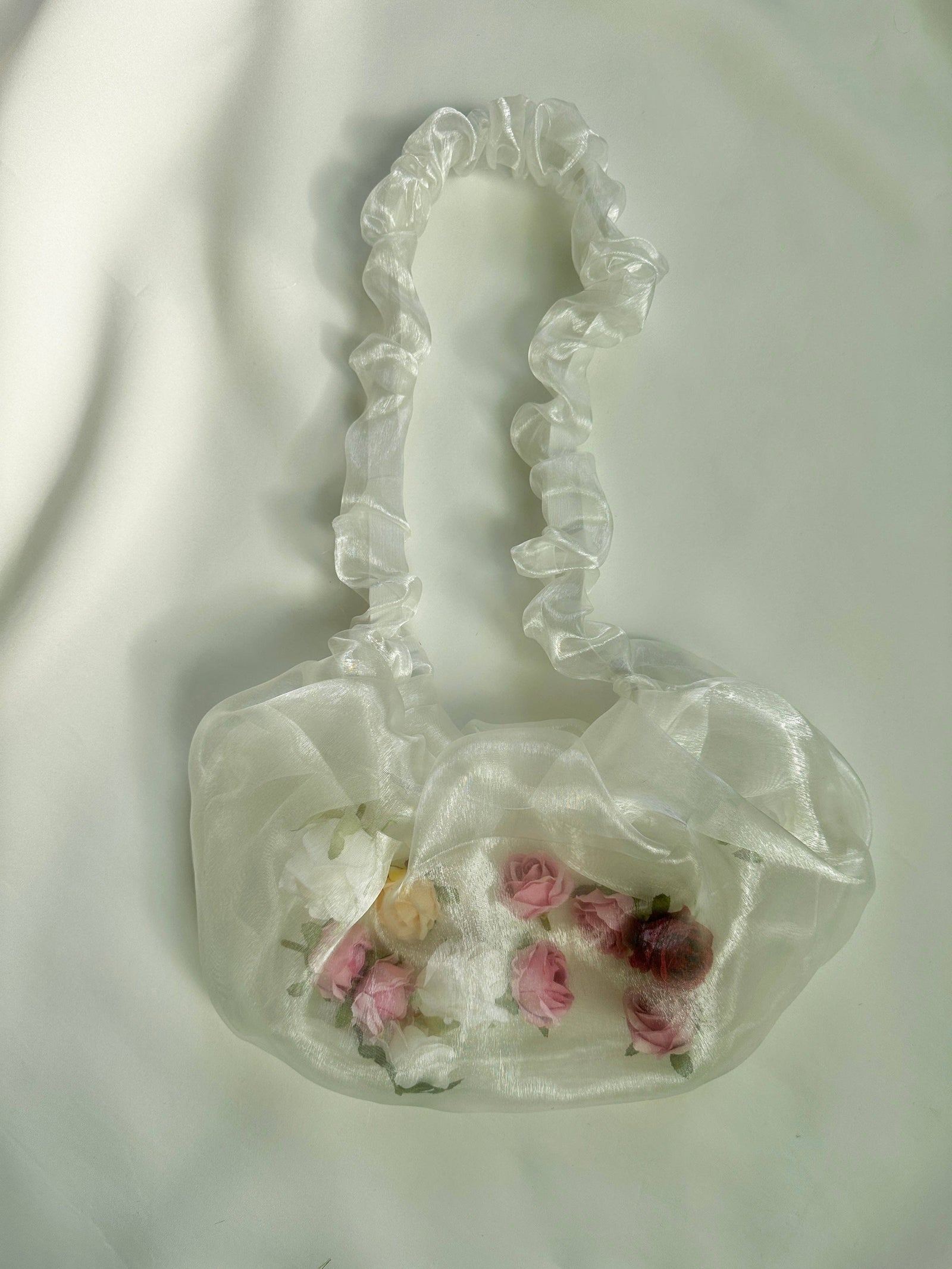 Rose Filled Crossbody Bag