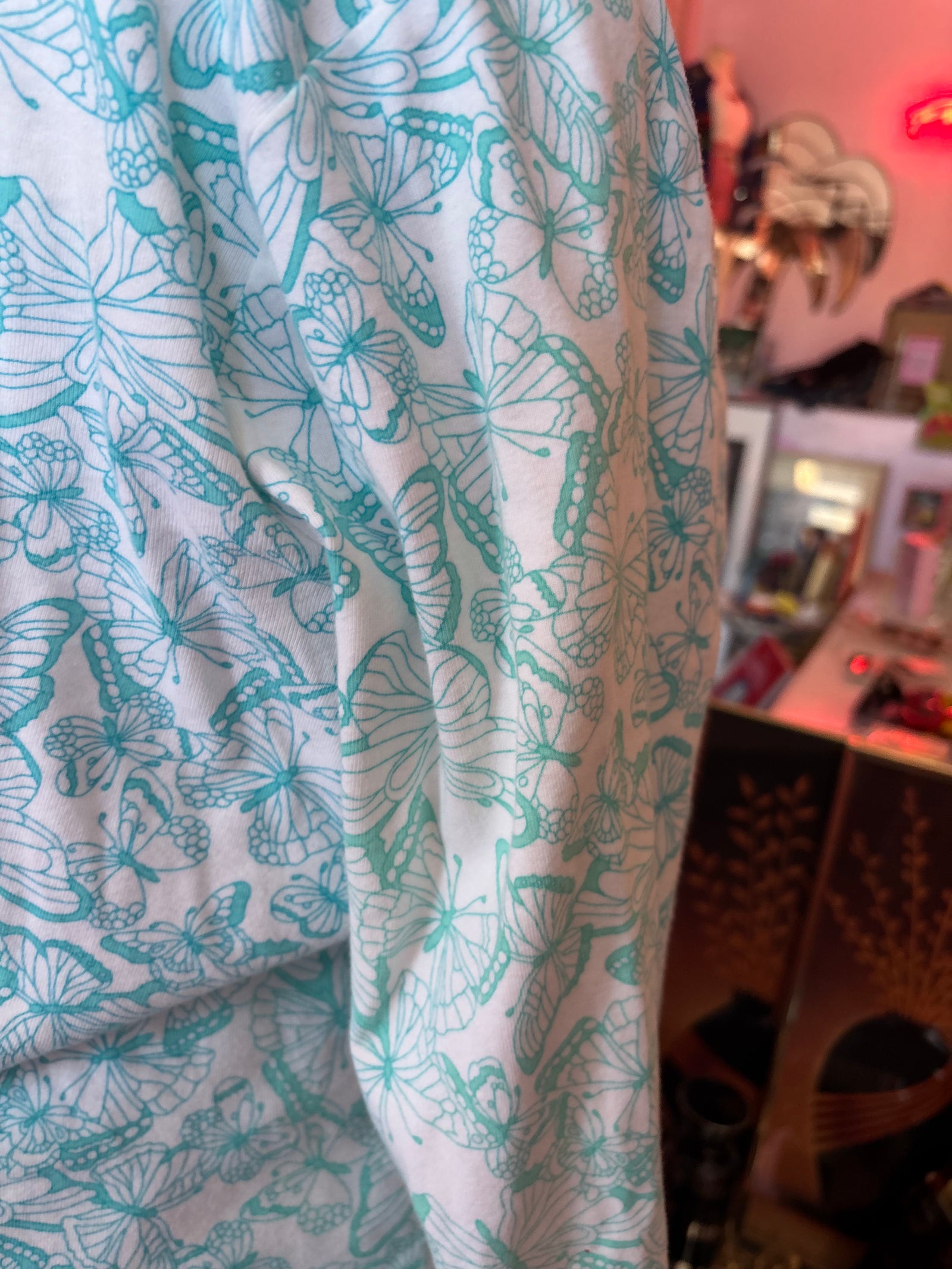 Y2K Cotton Butterfly Cardigan