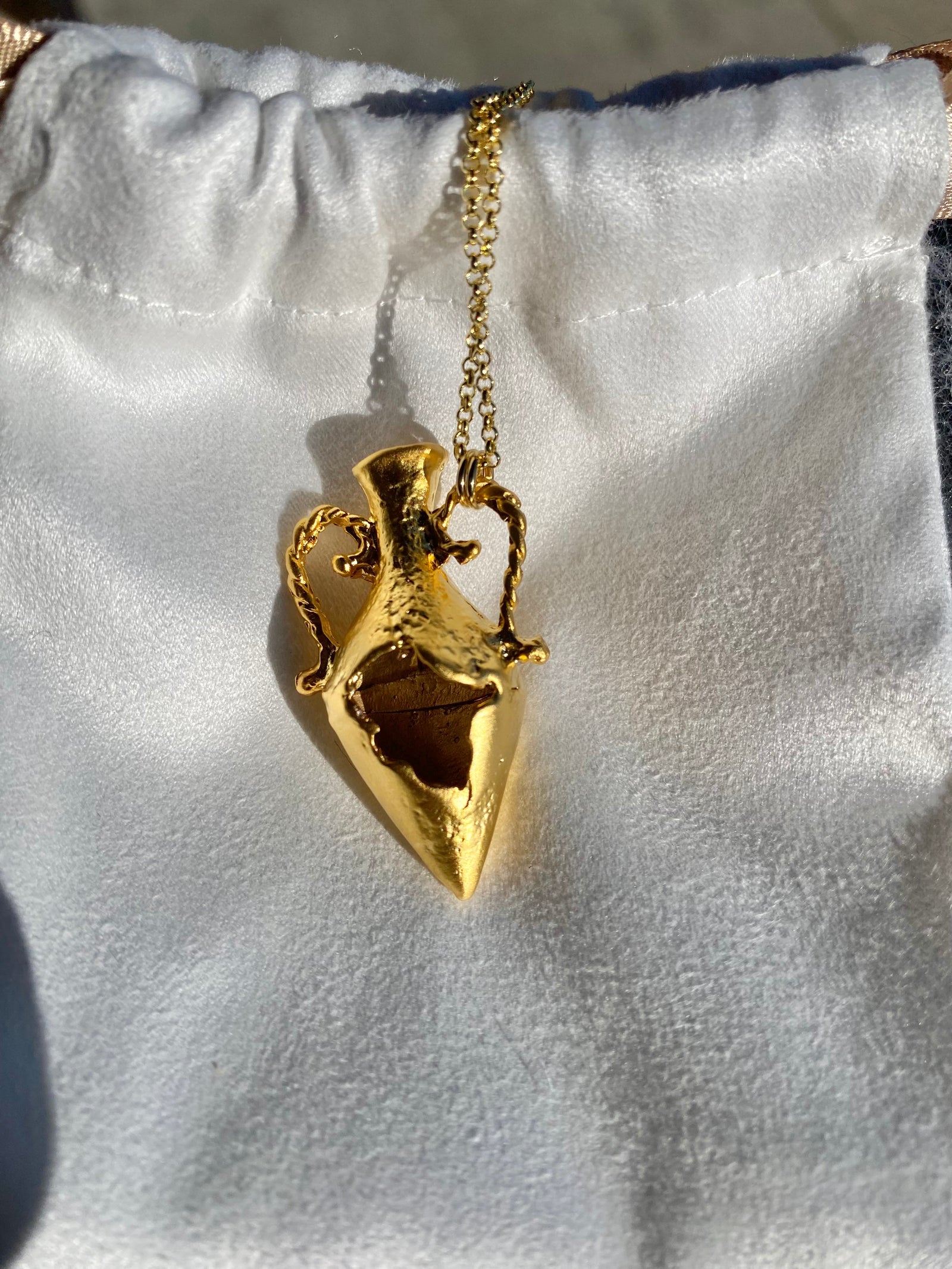 Gold Amphora Necklace