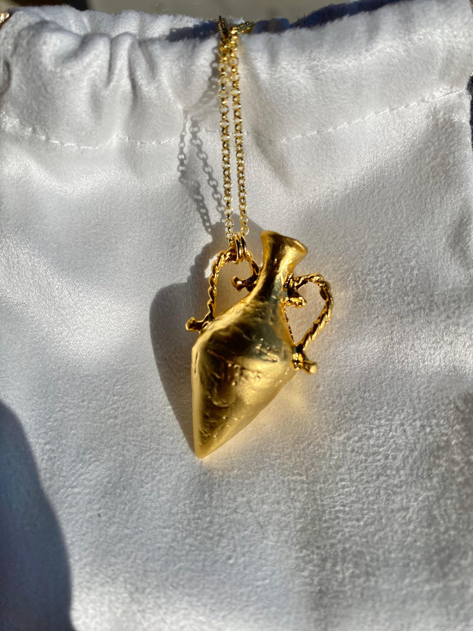 Gold Amphora Necklace