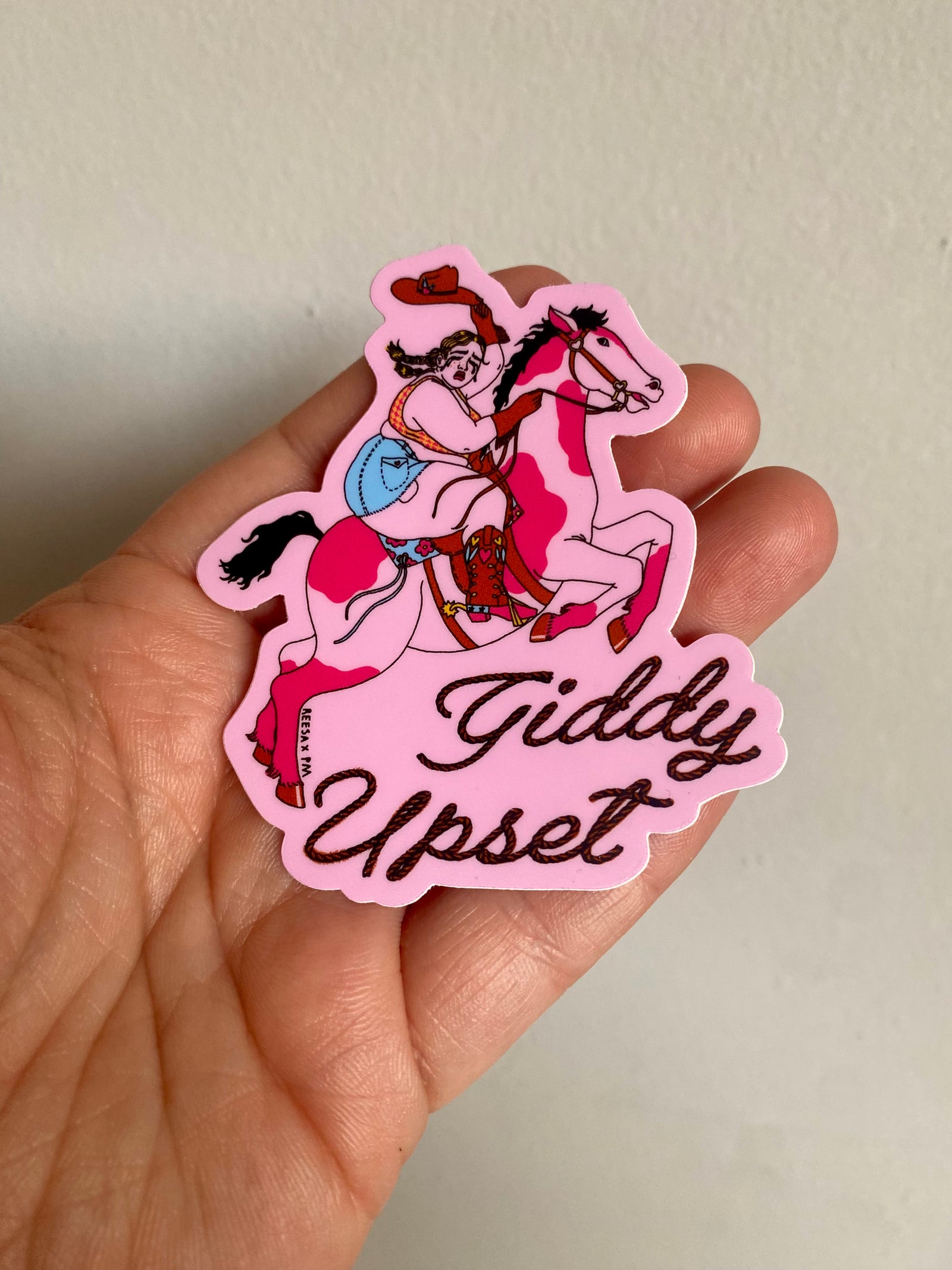 Giddy Upset Sticker