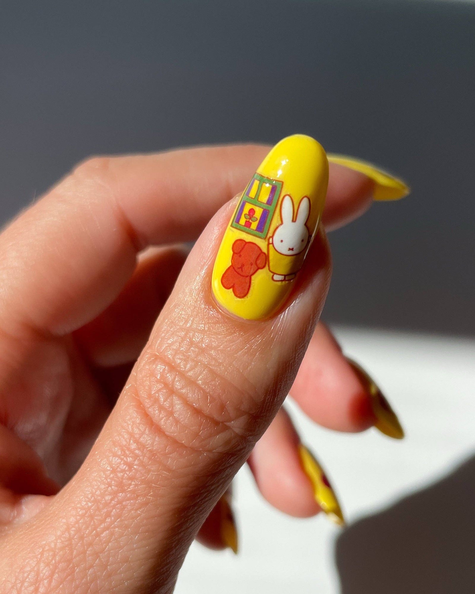 Nail Art Stickers - MIFFY AT HOME