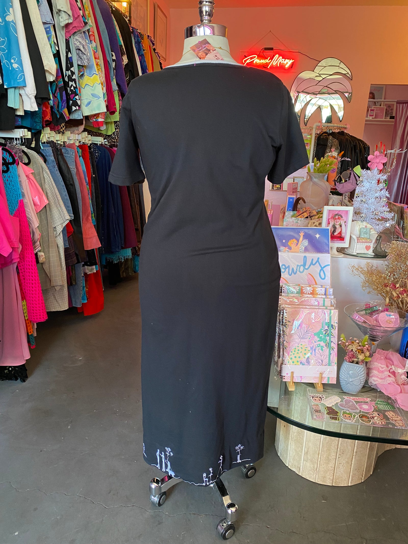 Embroidered Maxi Dress - Size 18/20 2X
