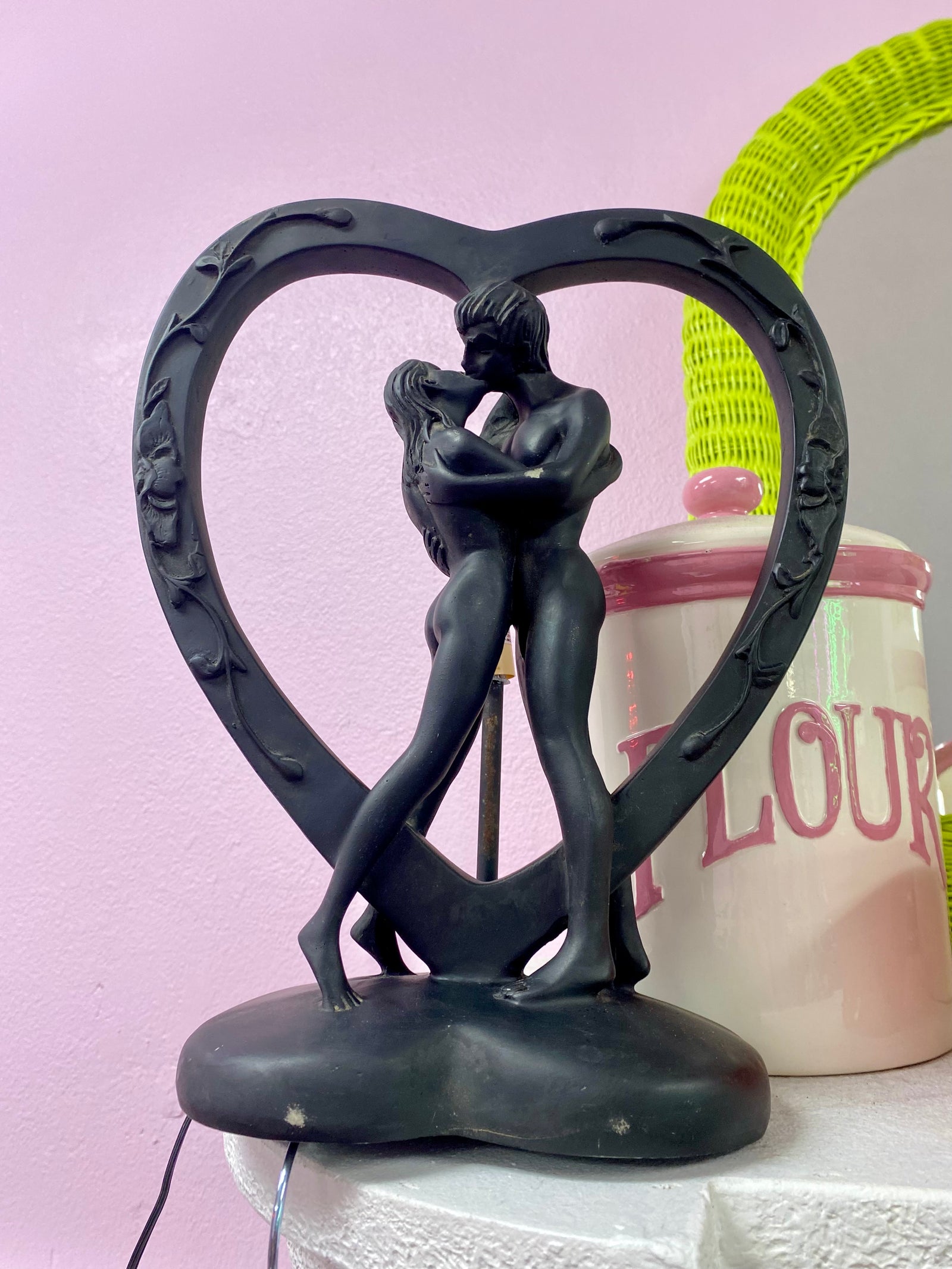 The Lovers Vintage TV Lamp - Locals Only