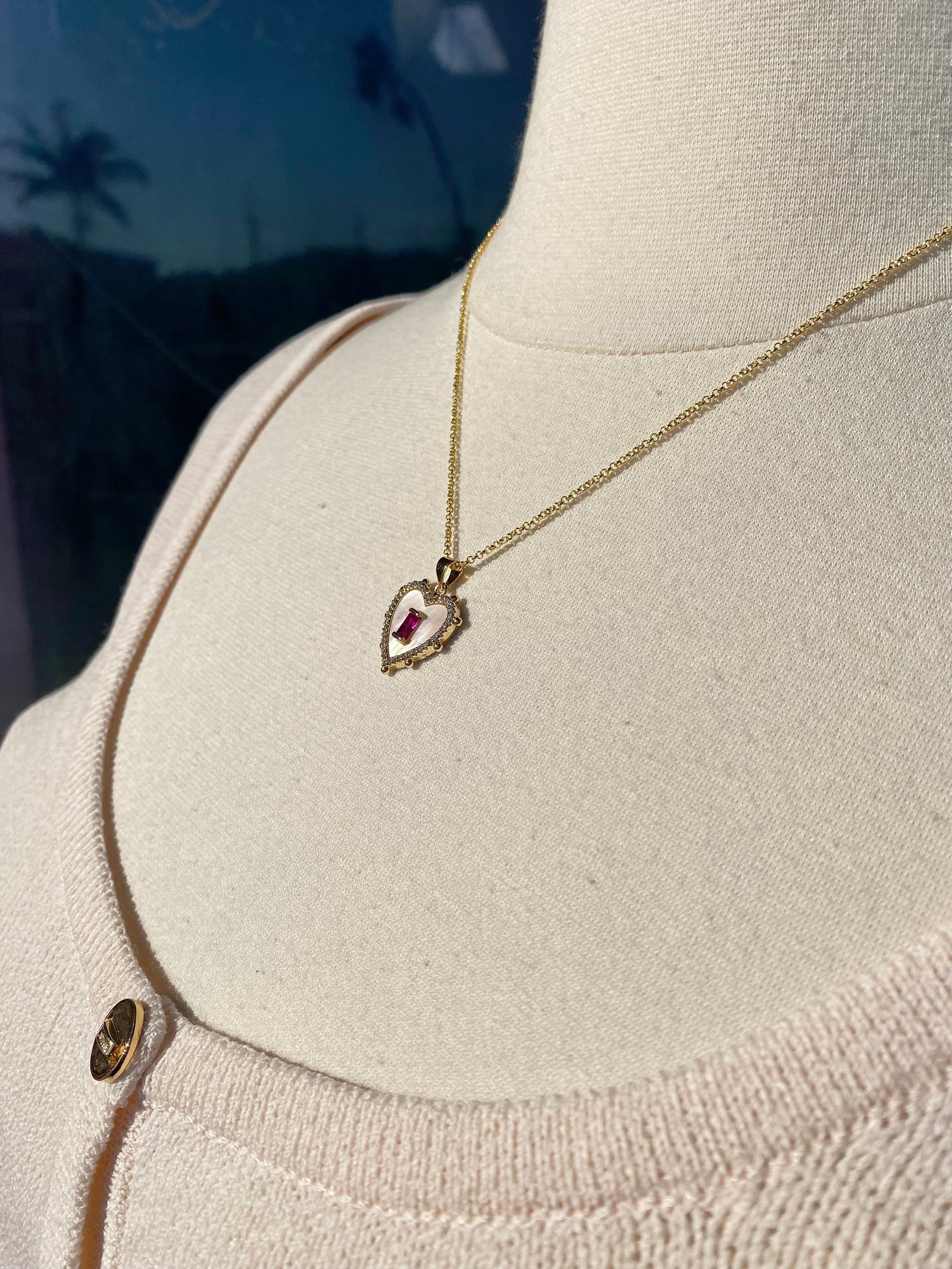 Heart of Queens Necklace