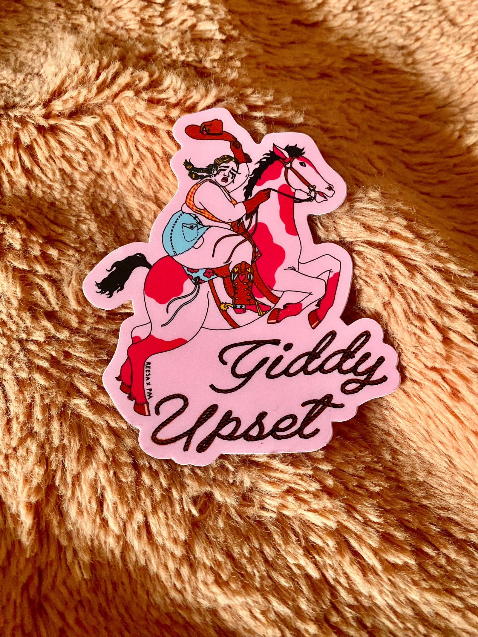 Giddy Upset Sticker