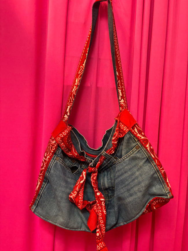 Upcycled Denim Purse