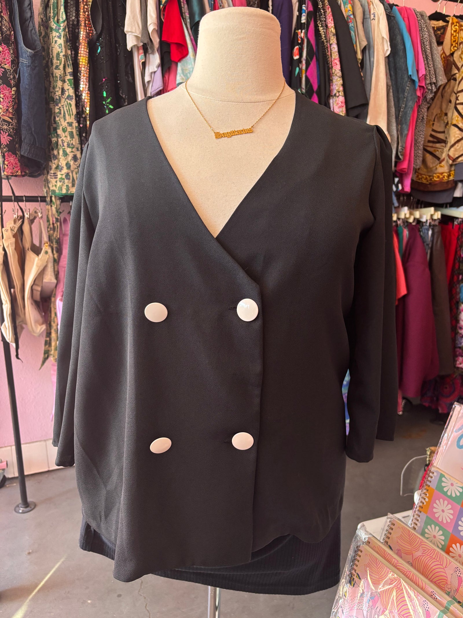 Vintage 80’s Two Tone Blazer - Size 20/22 2X/3X