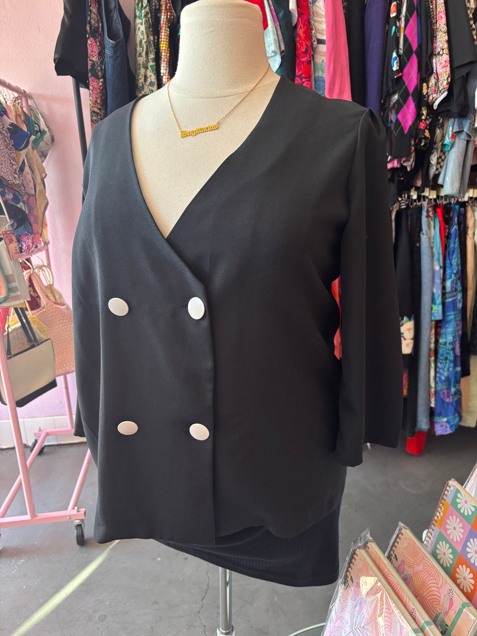 Vintage 80’s Two Tone Blazer - Size 20/22 2X/3X