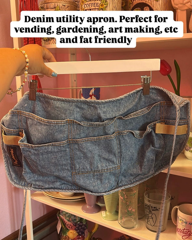 Denim Utility Apron