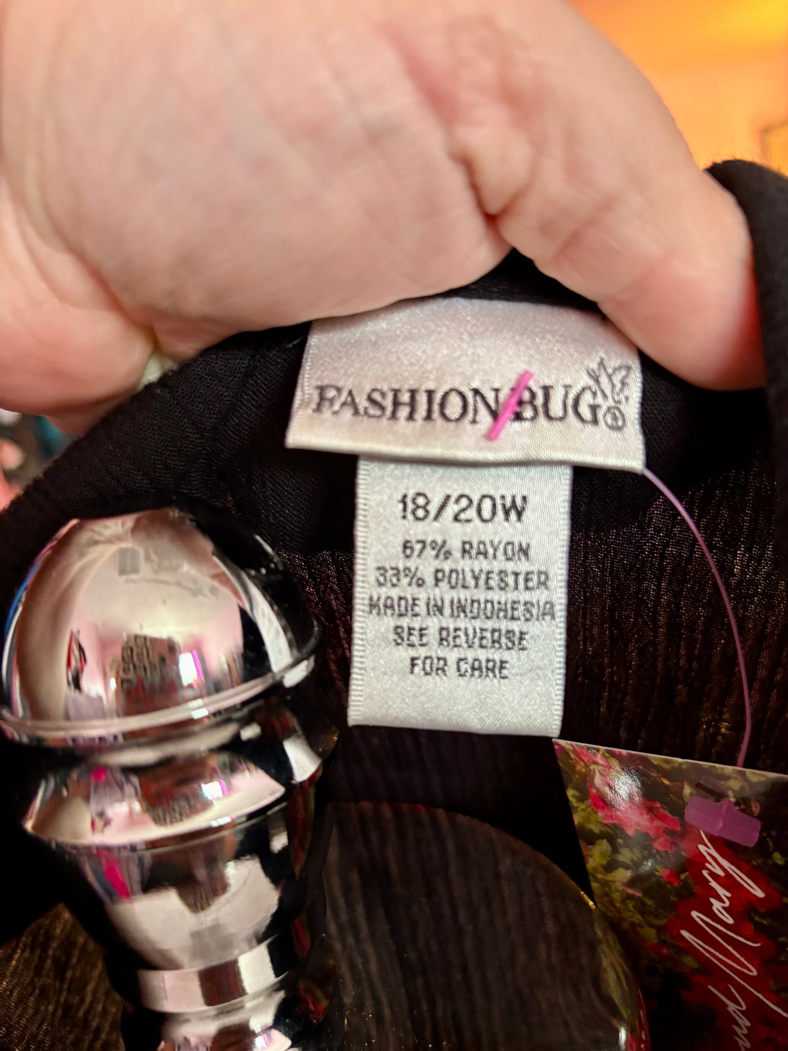 Black Collared Crinkle Maxi Dress - 18/20