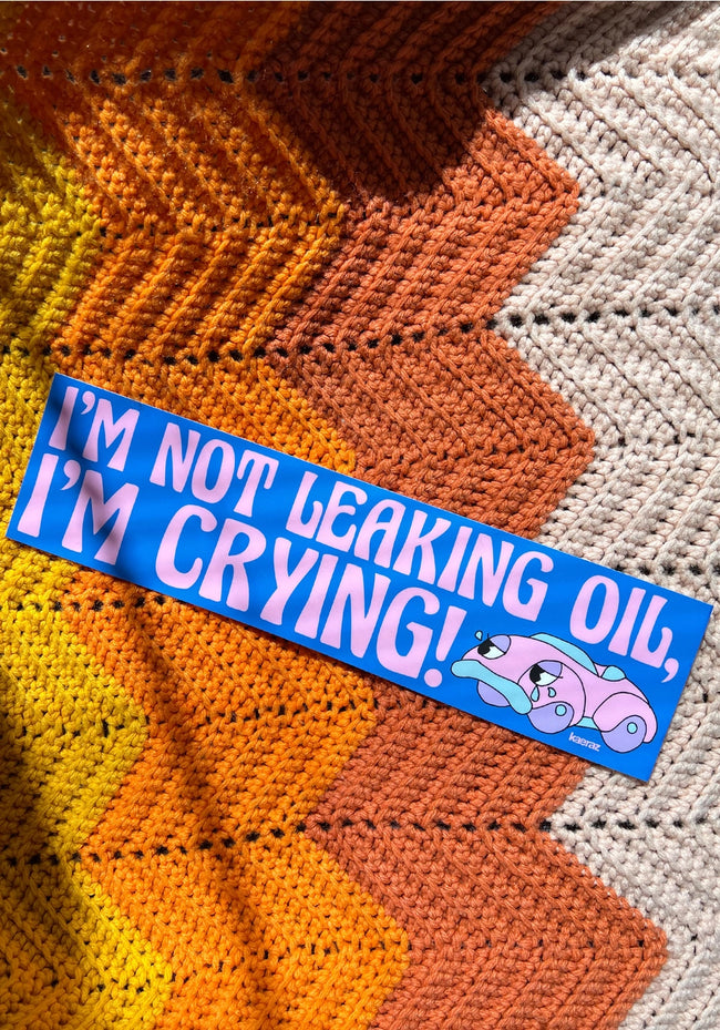Crying in the Coupe Bumper Sticker