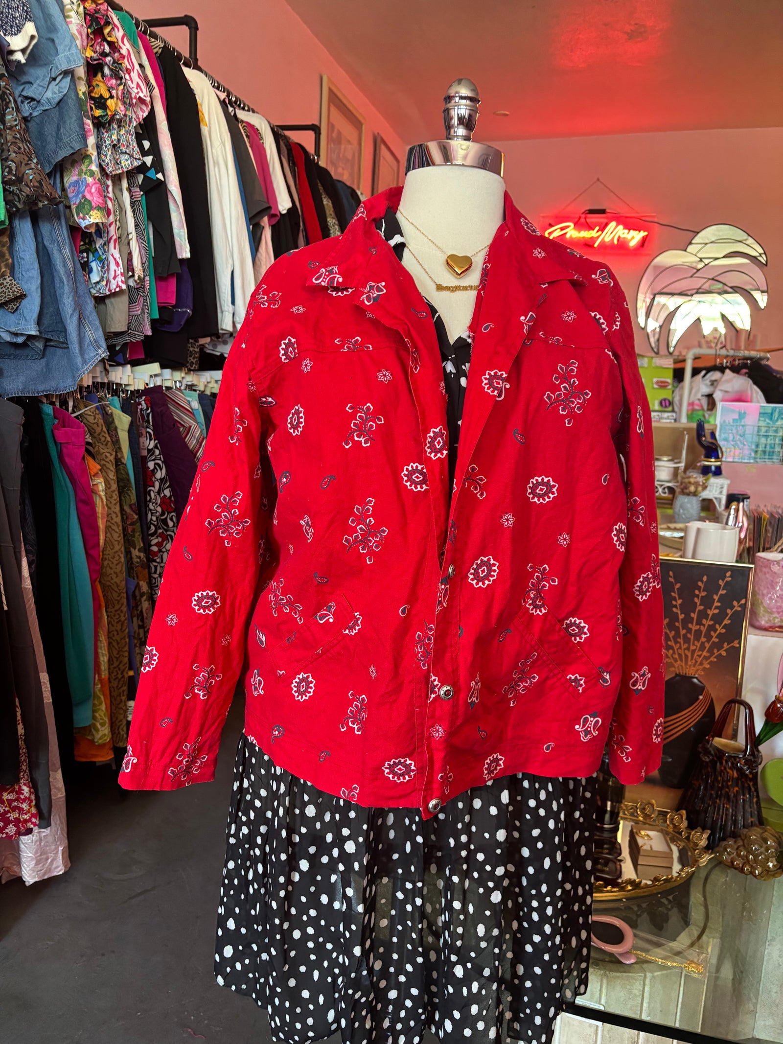 Bandana Jacket - 2X - 4X