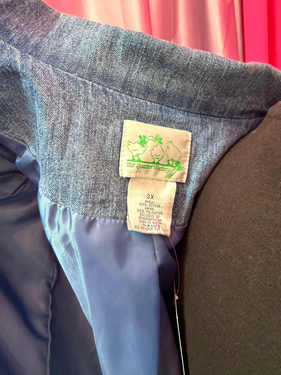 Dazzling Diva Denim and Rhinestone Blazer