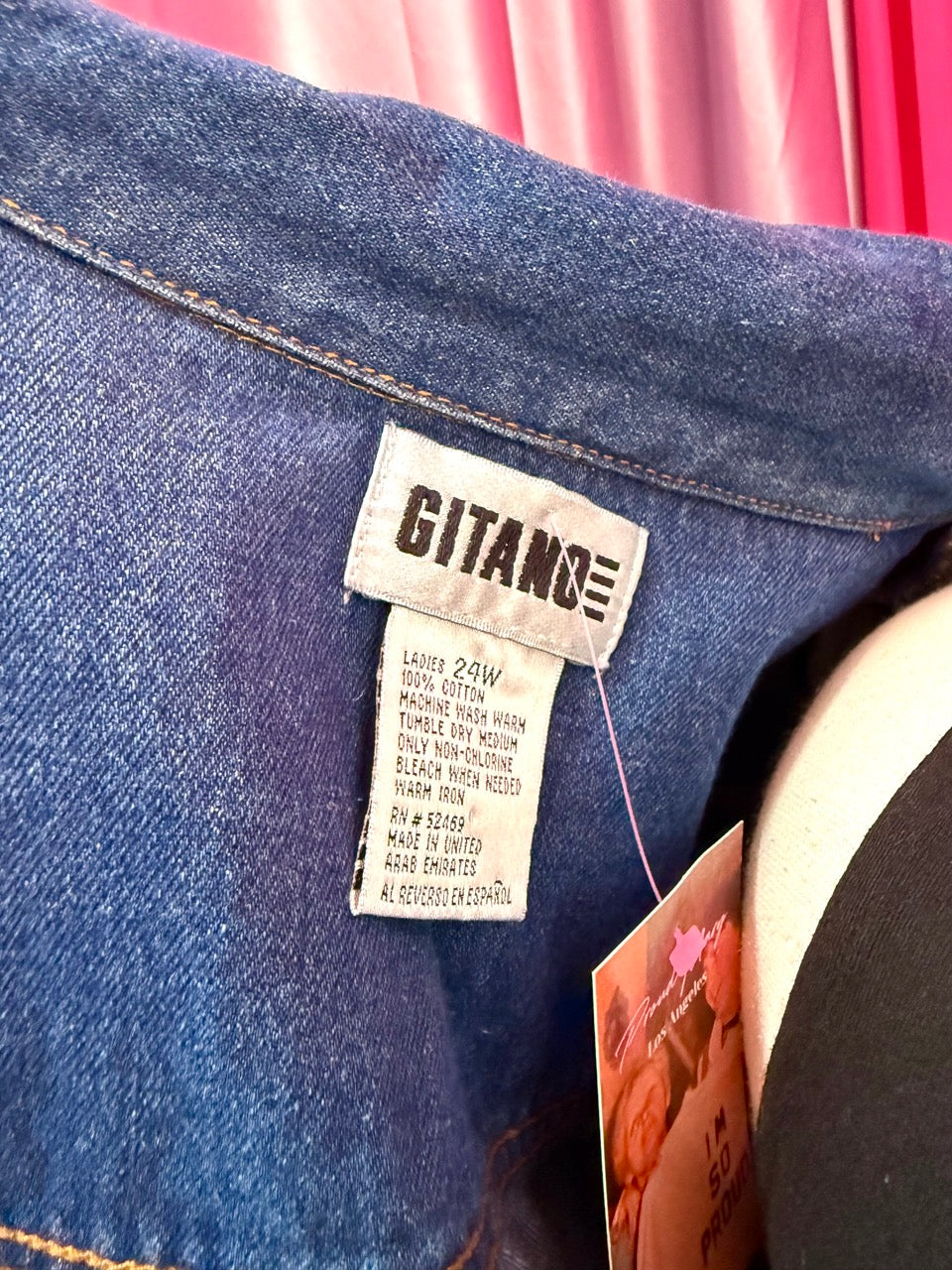 Blues Baby Denim Blazer - Size 24 3X