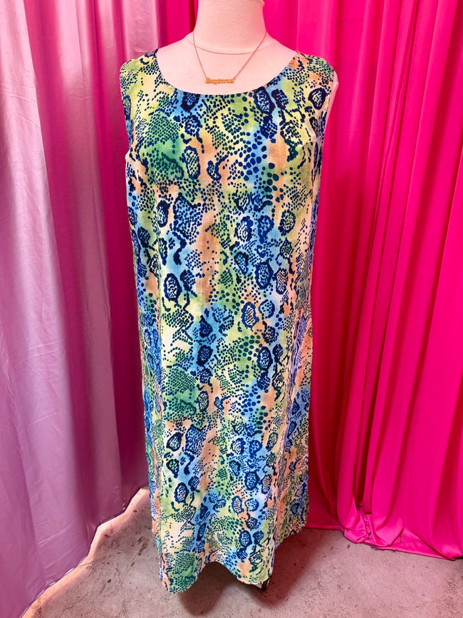 Animal Instinct Sleeveless Shift Dress - Size 16/18 1X/2X