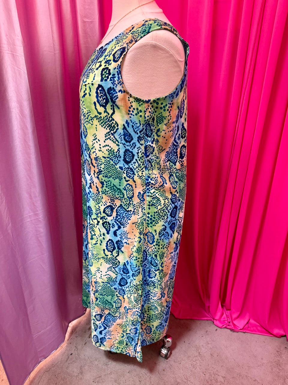 Animal Instinct Sleeveless Shift Dress - Size 16/18 1X/2X