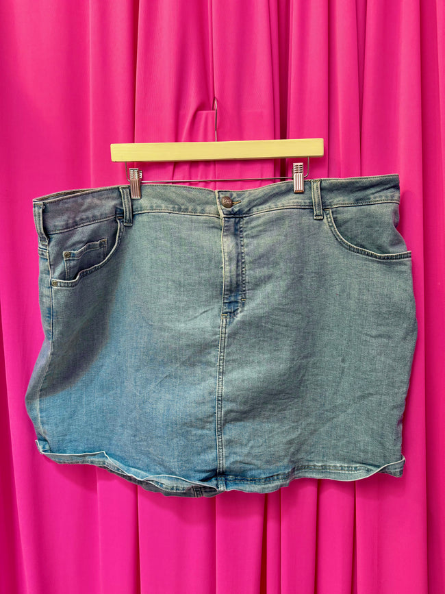 Lee Denim Sporty Mini Skort - Size 26