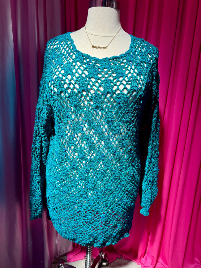 Handmade Crochet Dress - Size 2X-5X
