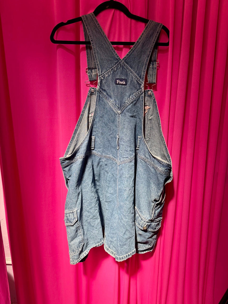 90’s/Y2K Winnie the Pooh and Friends Denim Overalls - 22/24