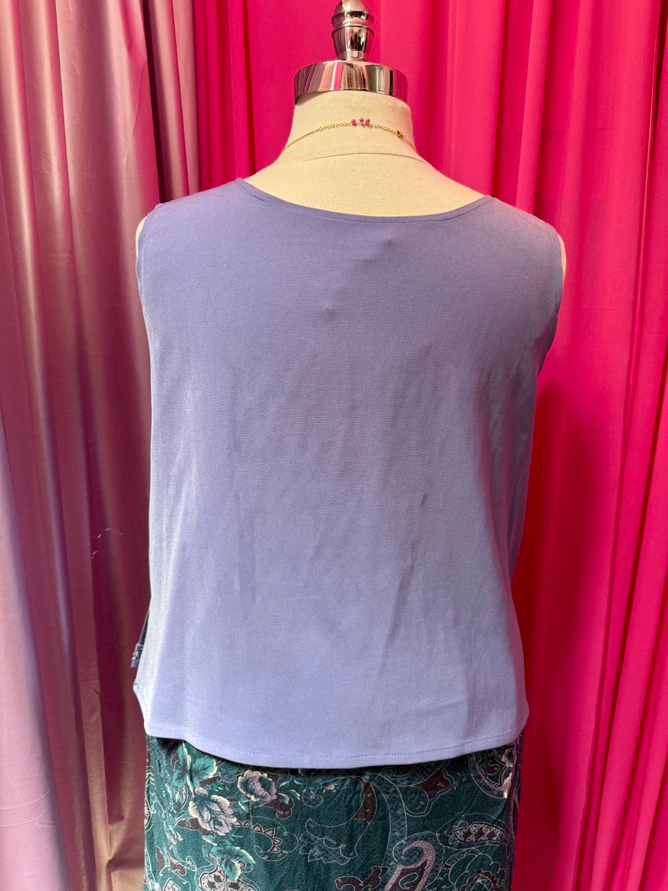 Y2K Periwinkle Twinkle Sleeveless Top - 18 (fits larger)