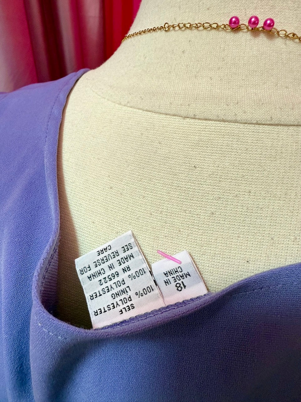 Y2K Periwinkle Twinkle Sleeveless Top - 18 (fits larger)