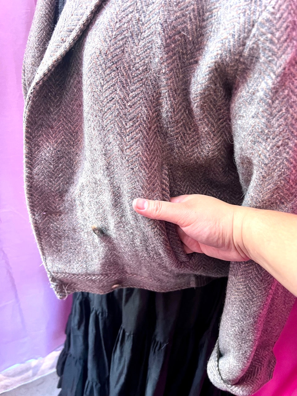 80s Progressions Wool Jacket - Size 14/16 1X