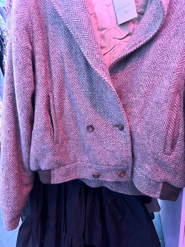 80s Progressions Wool Jacket - Size 14/16 1X
