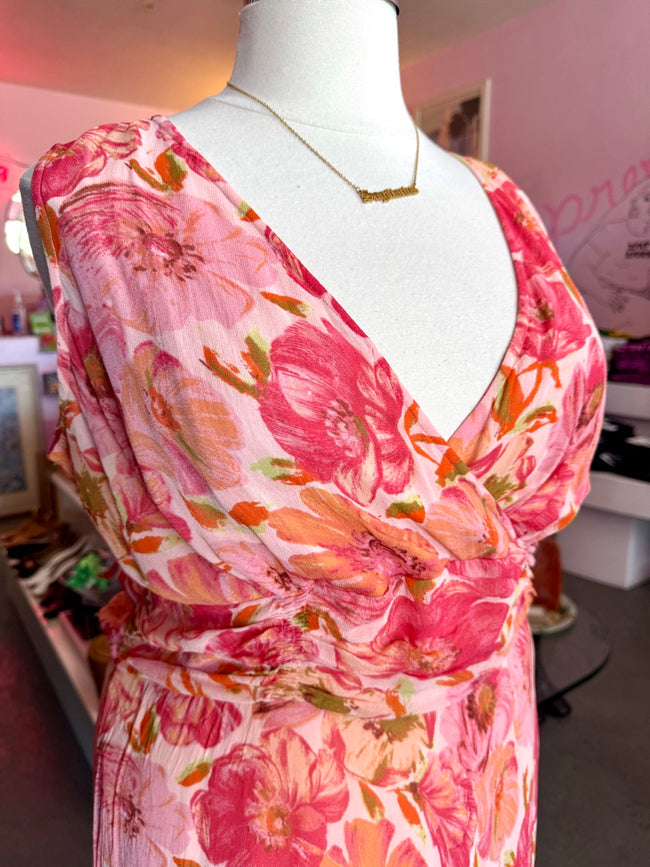 Avenue Flirty Hibiscus Dress