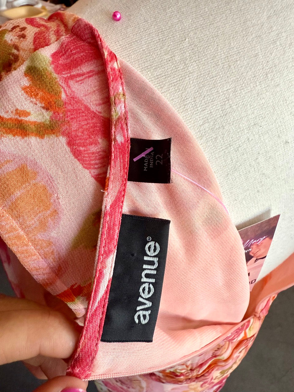 Avenue Flirty Hibiscus Dress