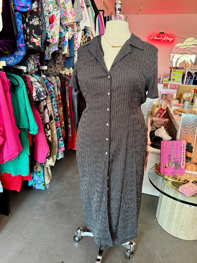 Avenue Business Buttons Dress