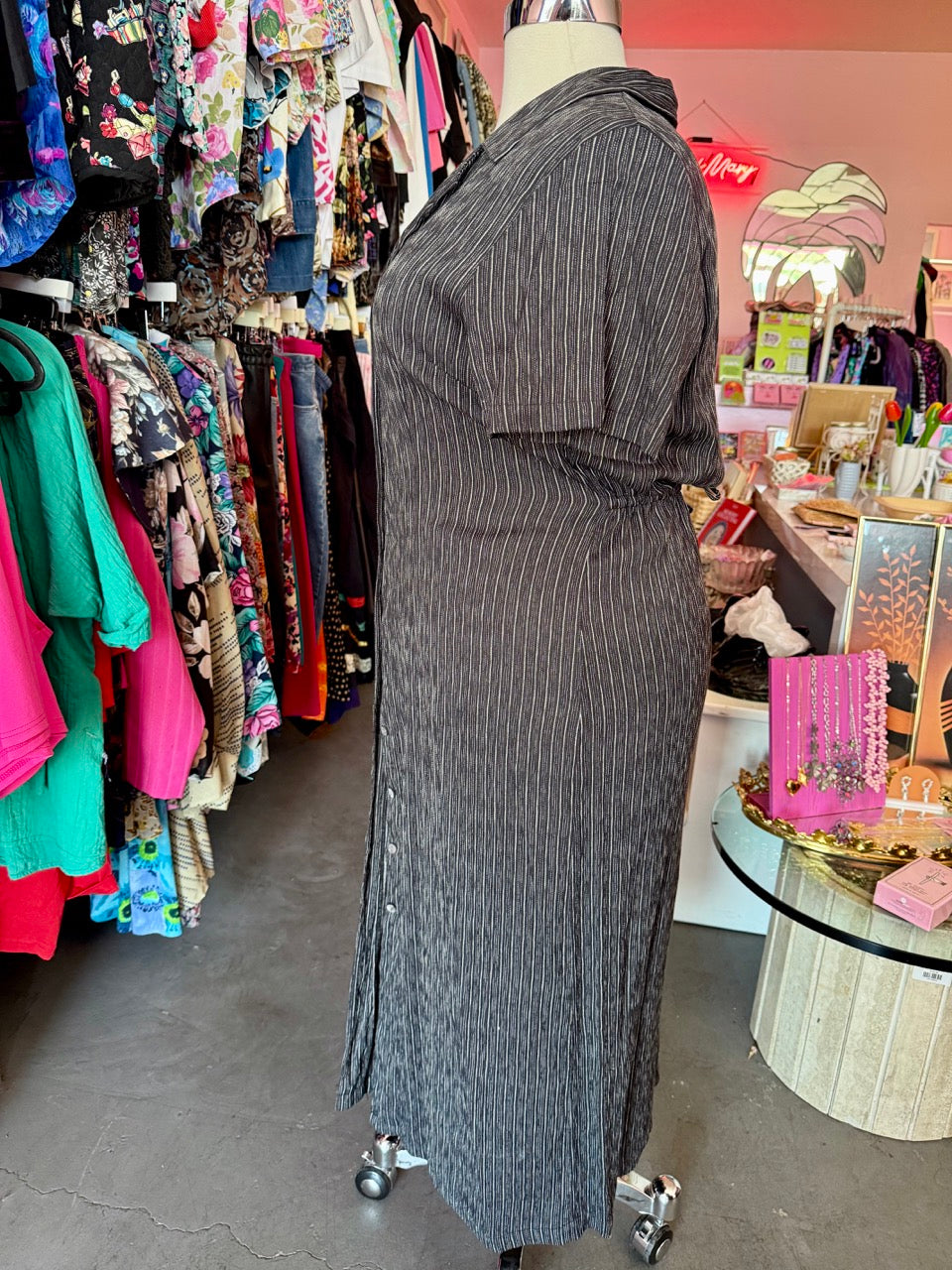 Avenue Business Buttons Dress