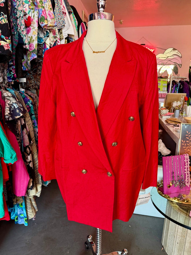 Deadstock Preppy Summer Blazer - Size 26