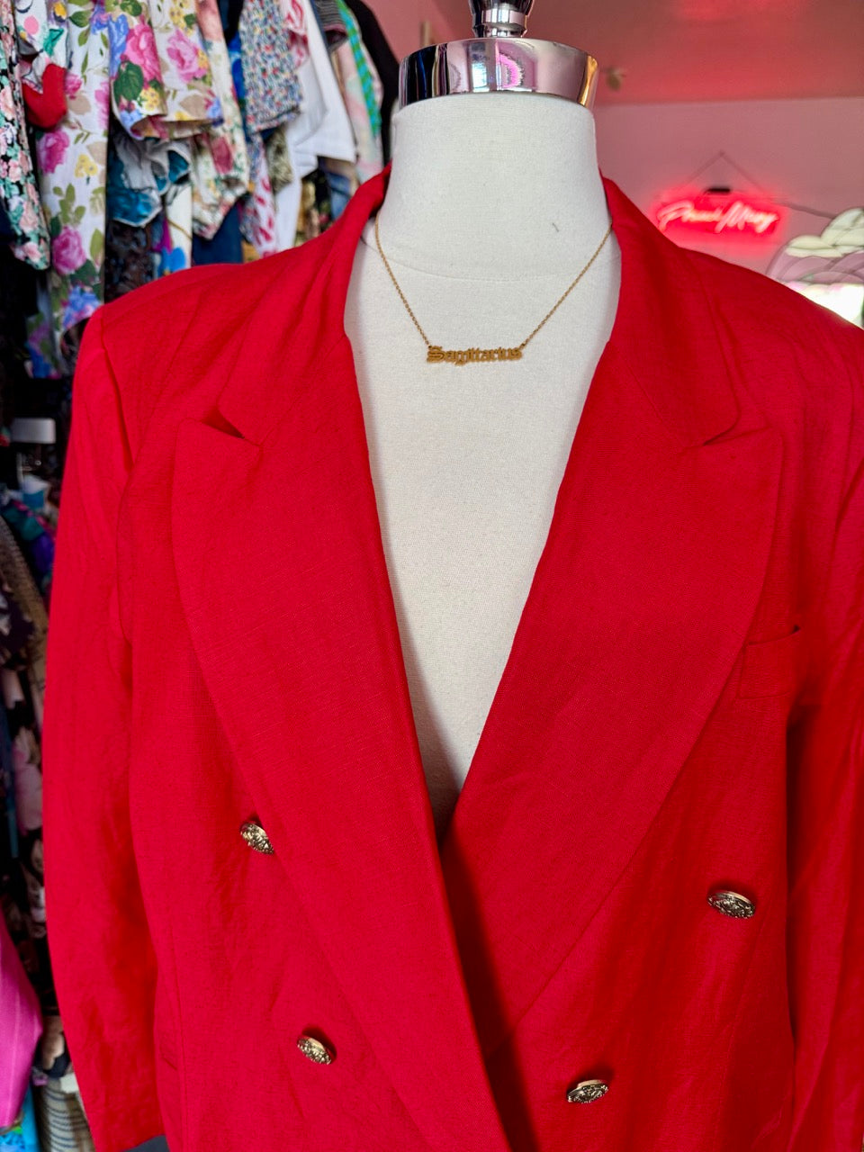 Deadstock Preppy Summer Blazer - Size 26