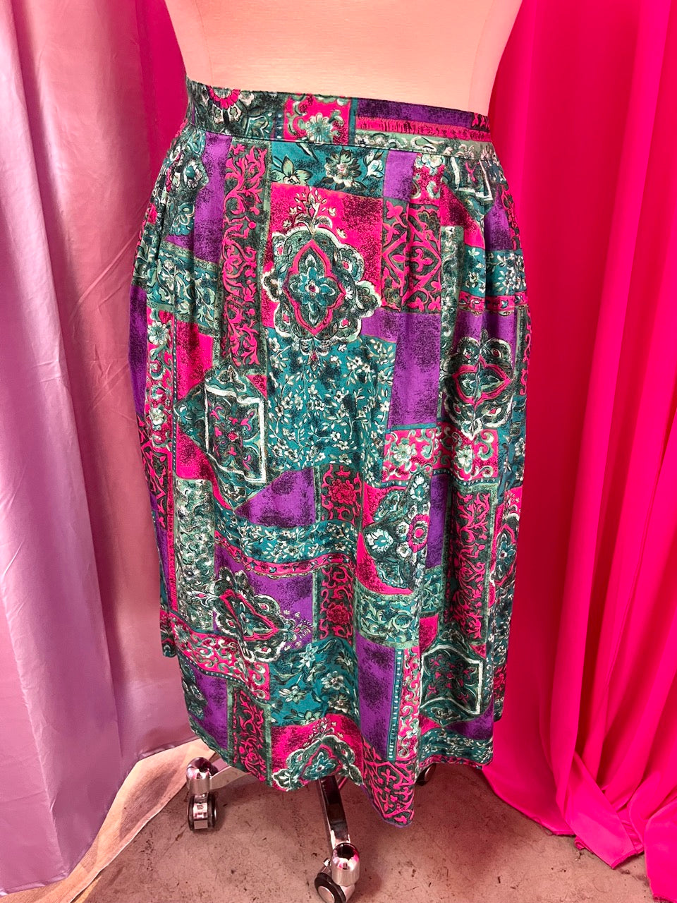Sag Harbor Mixed Print Floral 80s Set - Size 16 1X