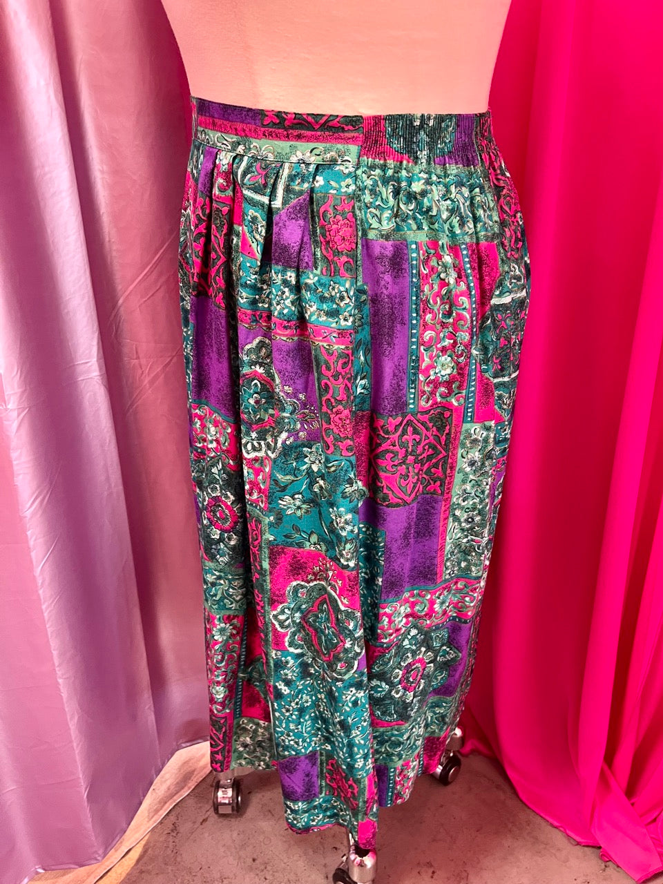 Sag Harbor Mixed Print Floral 80s Set - Size 16 1X